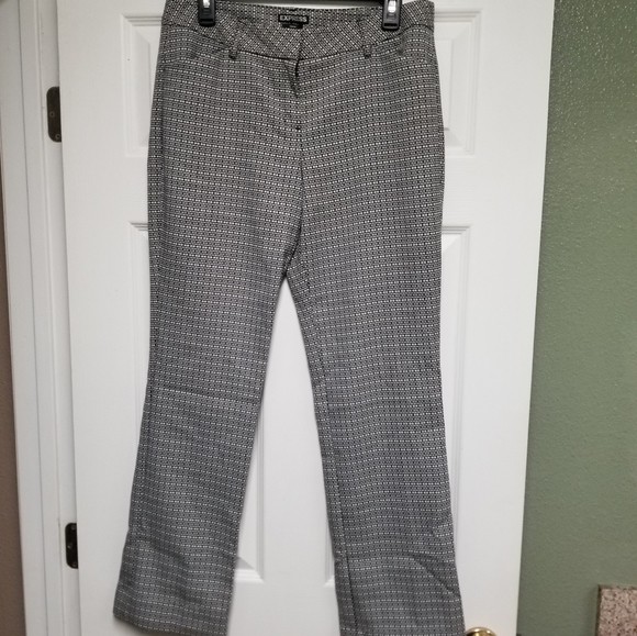 Express Editor Plaid Print Pants - Picture 10 of 10